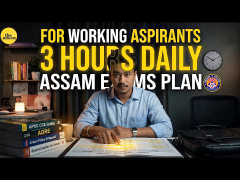 3 Hours Daily Study Plan for Working Aspirants
